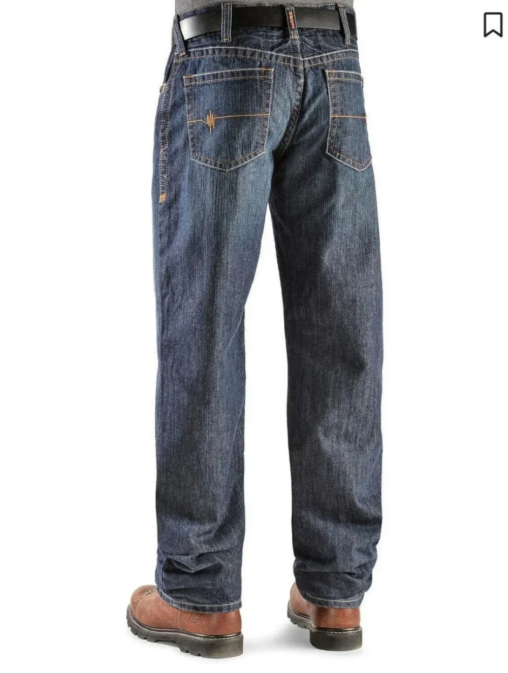 🆕 ARIAT FR M3 SHALE LOOSE STRAIGHT FLAME RESISTANT MEN'S WORK JEANS ◾SIZE 36/34